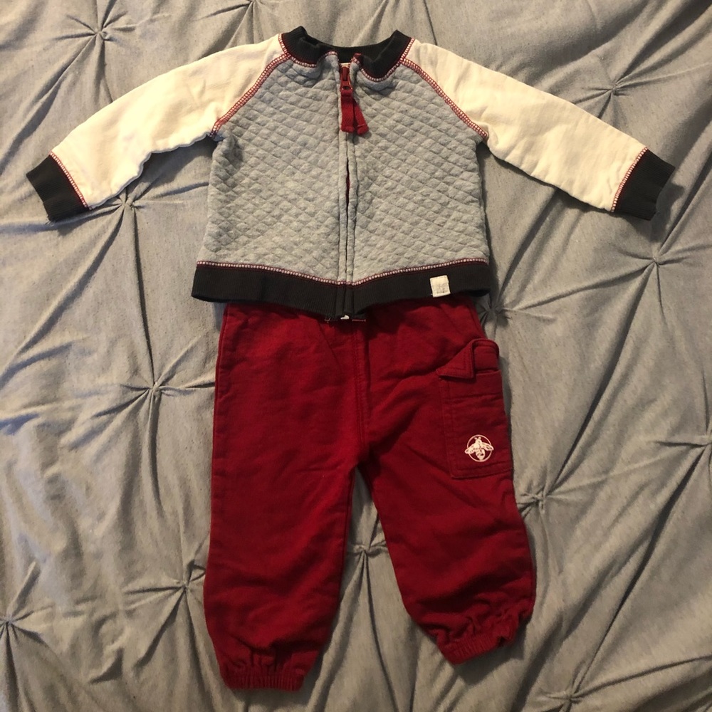 Infant track suit